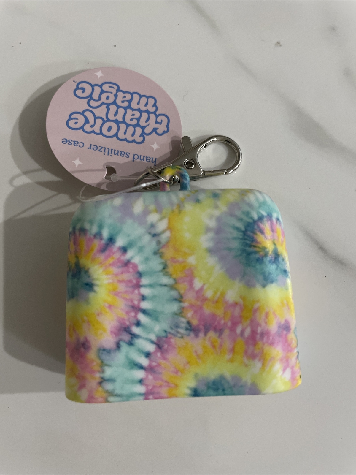 More Than Magic Multicolored Tie-Dyed Silicone Hand Cleanser Case Holder gallery