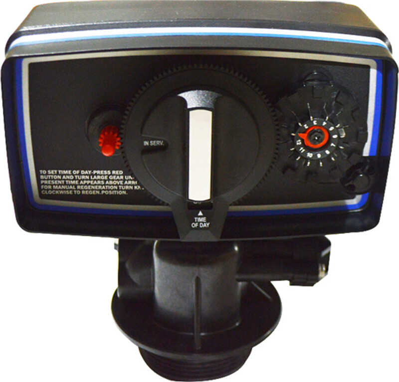 110v Clock Control Valve 1" Inlet & Outlet Water Softening System control valve gallery