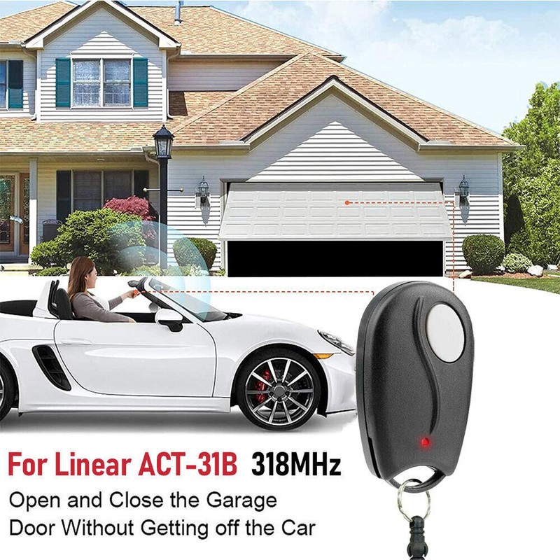 For Linear ACT-31B Megacode Access Gate Garage Door Remote Transmitter ACP00879 gallery