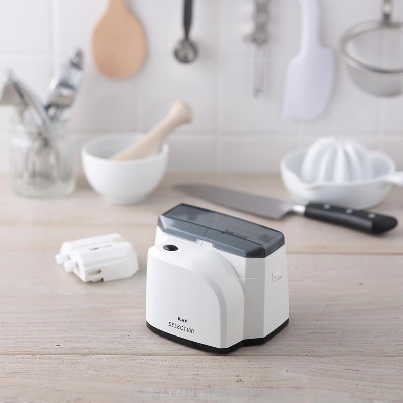 KAI SELECT100 One-Stroke Knife Sharpener AP0133 JAPAN NEW gallery