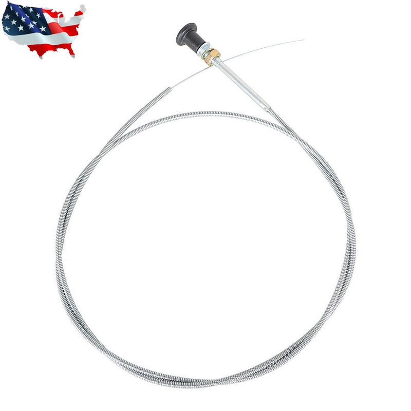 237 Universal Push Pull Choke Cable 63" Inner 60" Conduit 2 3/4" travel gallery