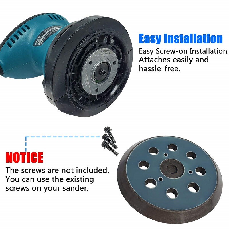 5" Hook&Loop Orbit Sander Pads for DeWalt DW420 DW422 DW423 DW426 D26453 D26456 gallery