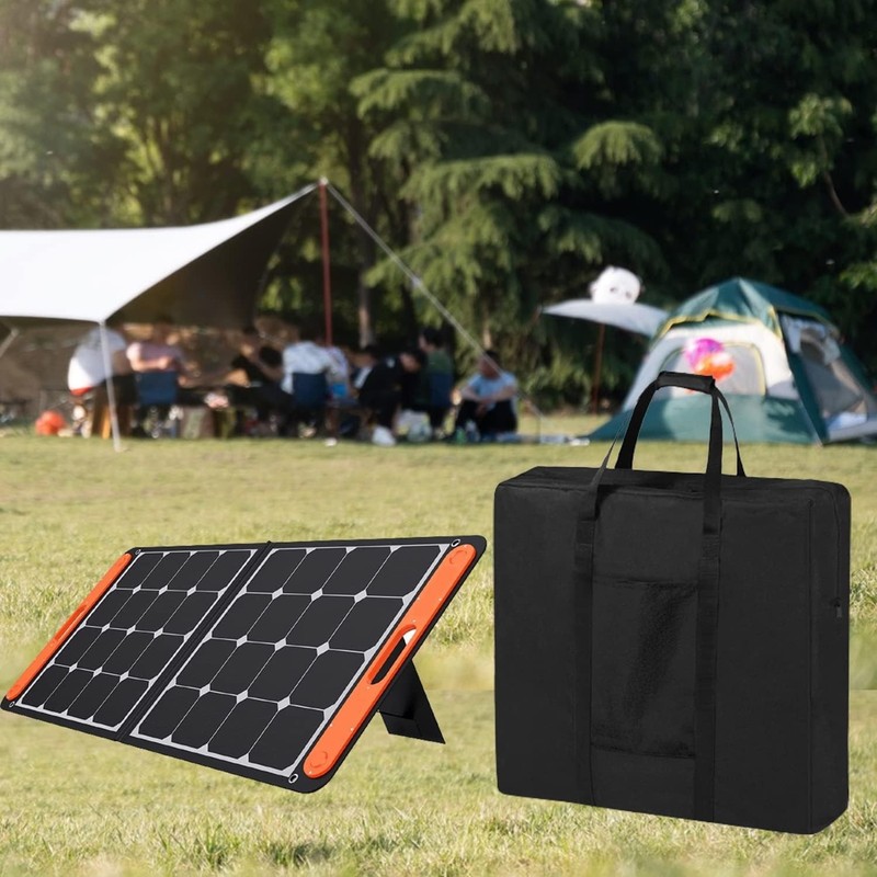 Durable Dustproof Solar Panel Carry Case - 600D Oxford Fabric, Black 21.7'' gallery