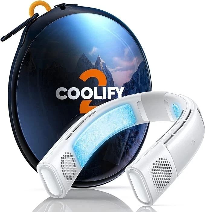 TORRAS COOLIFY 2 Neck fan Air Conditioner, 4,000 mAh Rechargeable A/C & Heater gallery