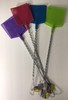 2 PK FLY SWATTER, METAL HANDLE, 4”x 4” FACE, HEAVY DUTY, 4 COLORS gallery