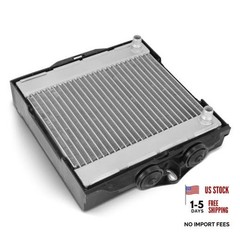 Engine Coolant Radiator Assembly Compatible with B-M-W 7 Series F01 F02 730i