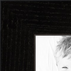 ArtToFrames .75″ Custom Poster Frame Black on Red Oak Wood 4308 Large