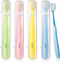 Extra Soft Toothbrush for Sensitive Teeth, Upgraded 10000 Ultra Soft Bristles