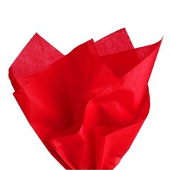 PMLAND 100 Sheets Red Tissue Paper Bulk, 20×15 100 Count (Pack of 1),