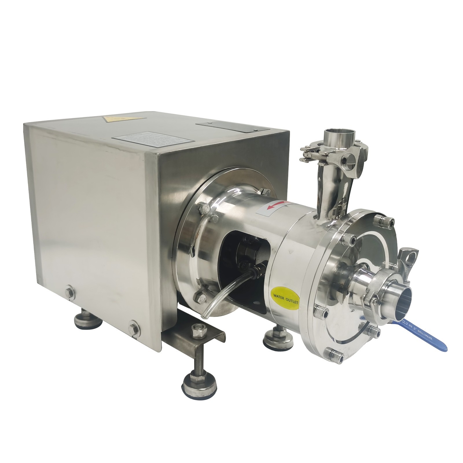 Emulsion Pump High Shear Emulsifying Pump Single Stage Pipeline for Mixing Dispe gallery
