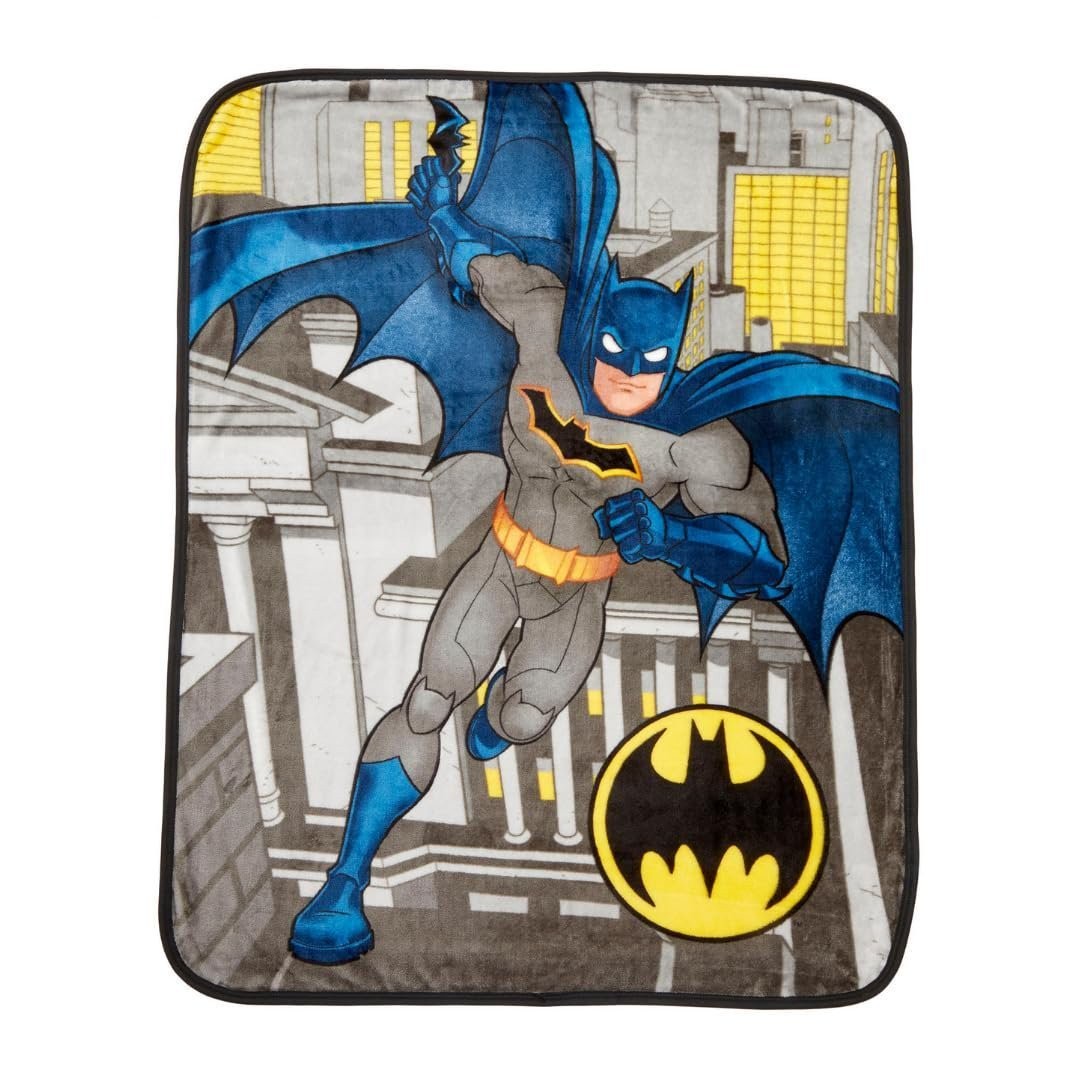 Batman Kids Super Soft Silk Touch Throw Blanket, 40 in x 50 in gallery