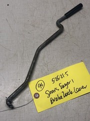 Sears Craftsman Eager 1 Tractor Parking Brake Lever And Knob