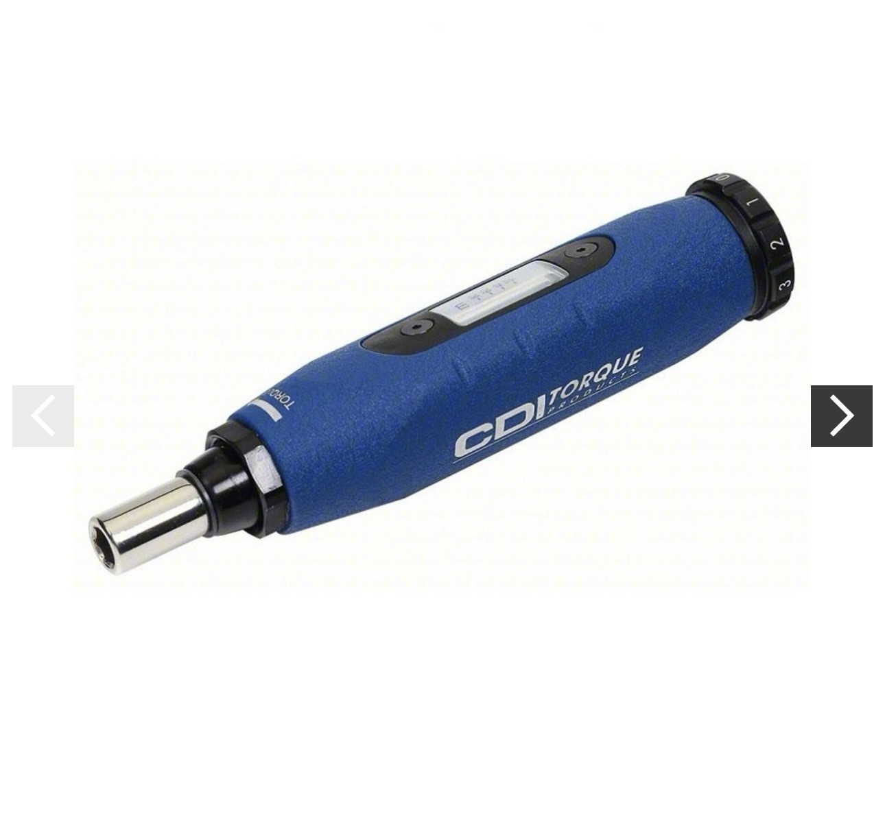 CDI TORQUE 61SM MICRO ADJUSTABLE SCREWDRIVER RANGE 20 100 INCH POUNDS 1/4-INCH gallery