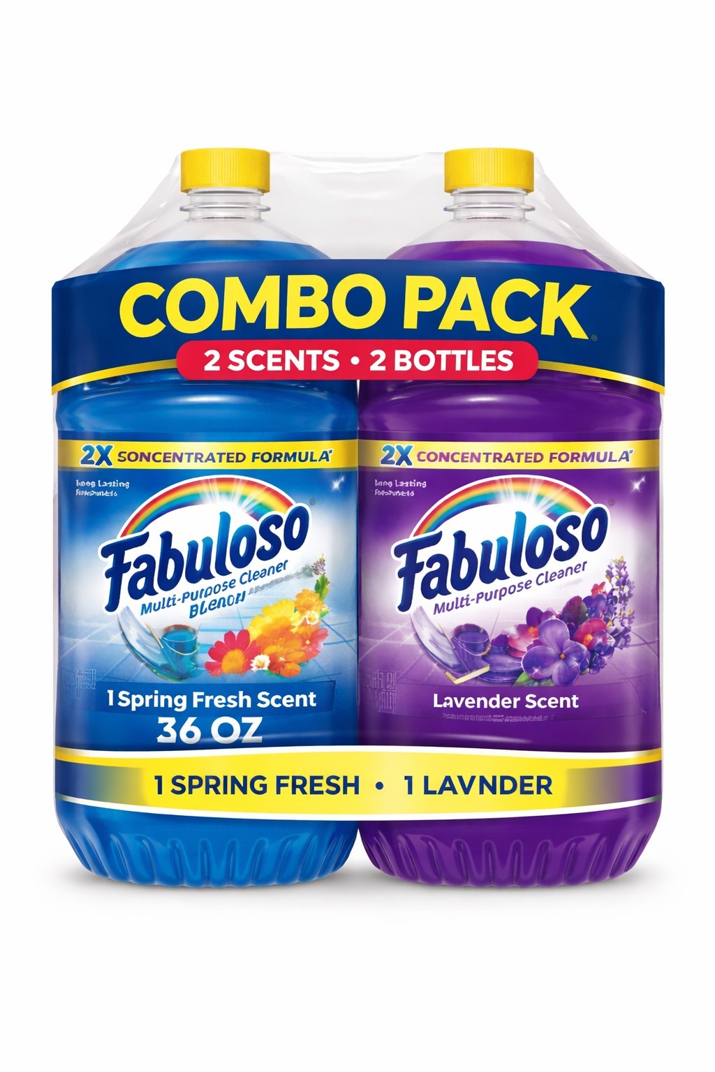 Fabuloso Multi-Purpose Cleaner Combo Pack 56 fl oz (1 Lavender + 1 Spring Fresh) gallery