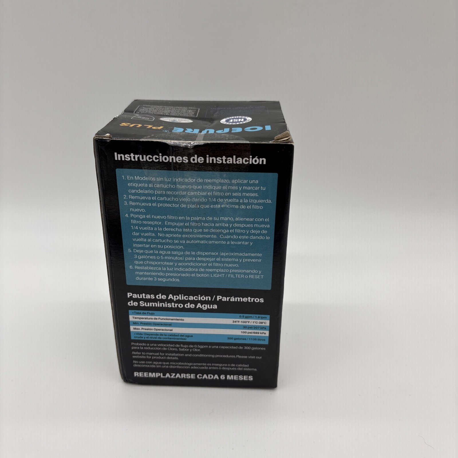 IcePure Plus Refrigerator Water Filter RWF0600AH, 300 Gallons Capacity gallery