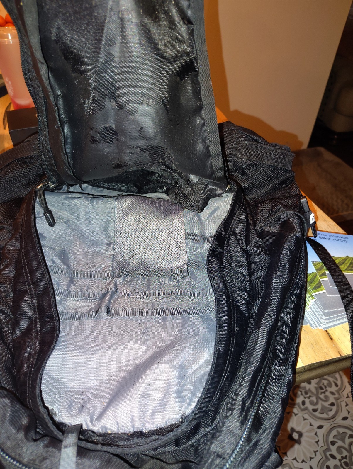 THE NORTH FACE Jester Backpack, BLACK. Pre-owned 4