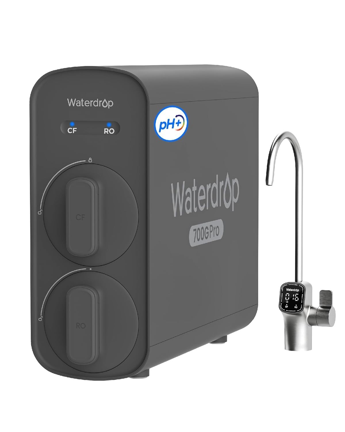 [ Dual Flow ] Waterdrop G5P700A-Pro Alkaline Mineral pH+ Reverse Osmosis System gallery