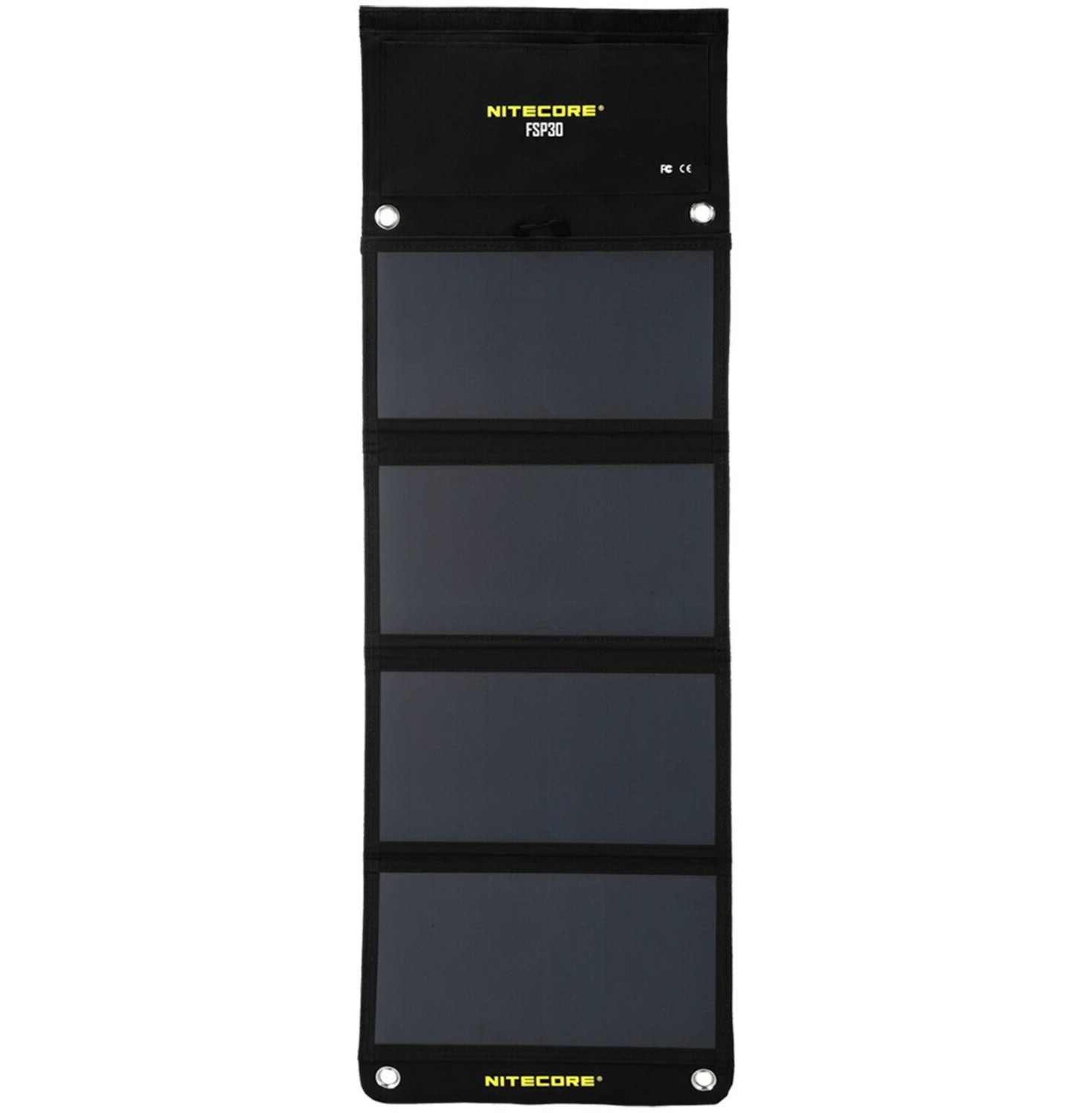 Nitecore FSP30 30W Foldable Solar Panel IPX5 Waterproof -2 USB-A and USB-C Ports gallery