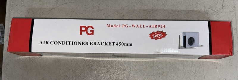 PG Heavy Duty Mini Split Wall Mount Bracket – Fits 9k to 18k BTU Units gallery