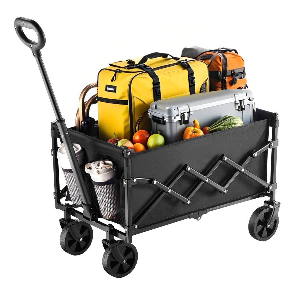 225 lbs Lightweight Portable Collapsible Folding Wagon,Utility Cart All-Terrain gallery
