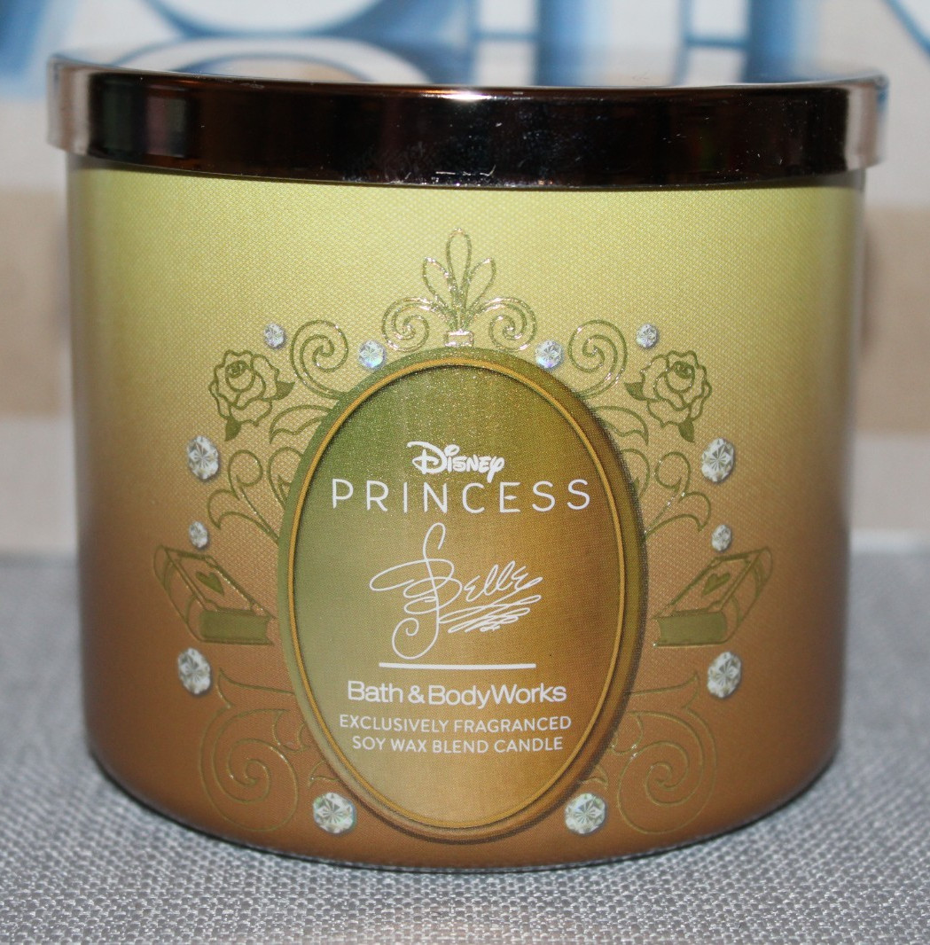 BATH & BODY WORKS DISNEY PRINCESS BELLE 3 WICK Candle 14.5 oz New! gallery