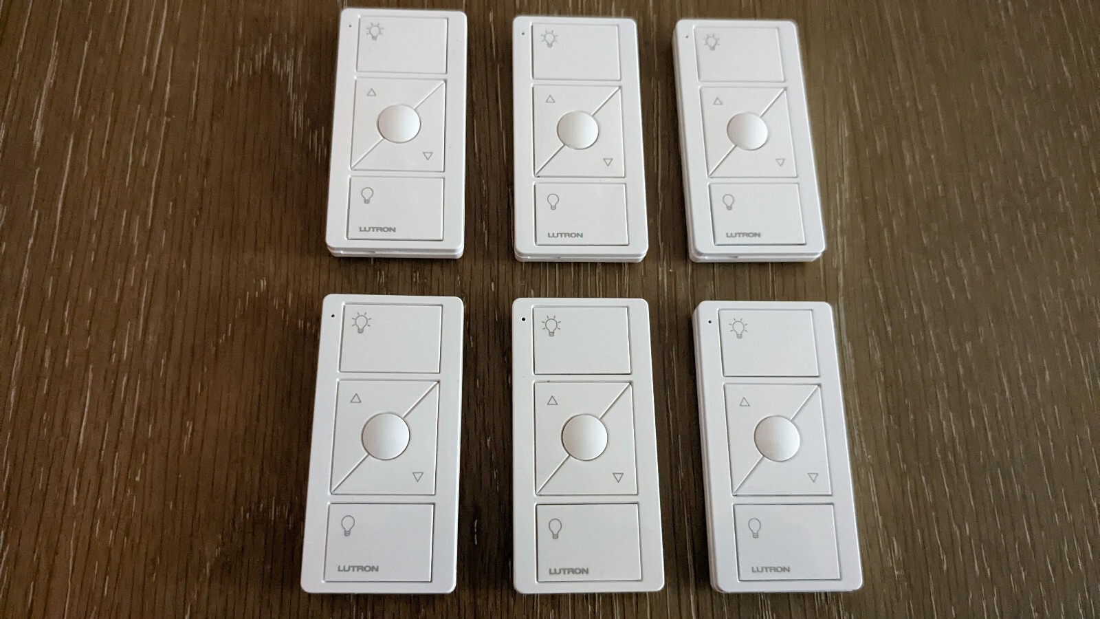 6 Lutron Caseta Pico Wireless Remote Control PJ2-3BRL - White - NEW open box gallery