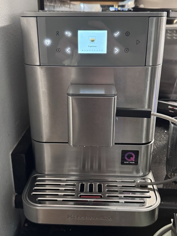 KitchenAid KF6 Fully-Automatic Espresso/Latte Machine w/ Built-In Grinder gallery