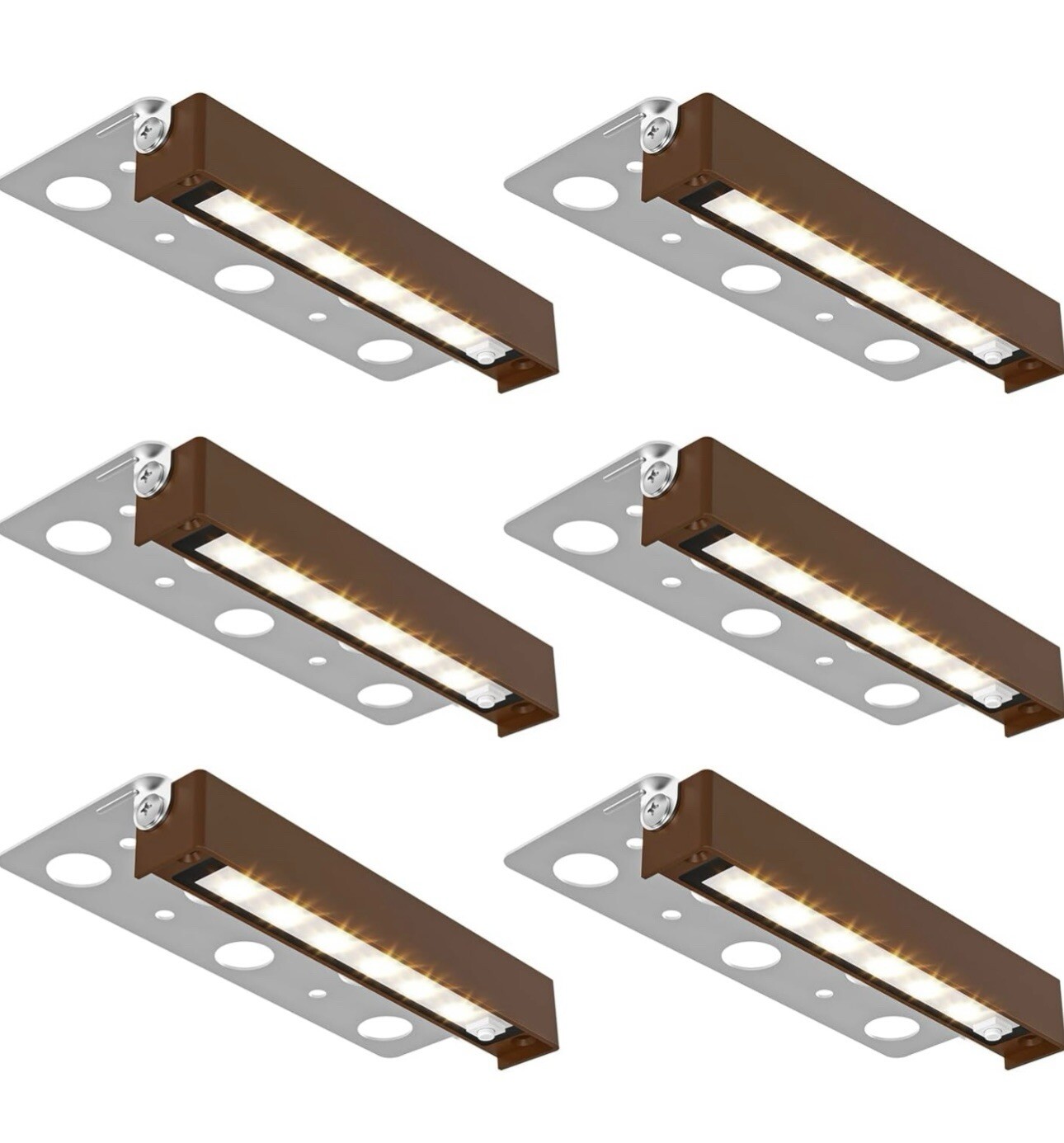 6Pcs LED Low Voltage Hardscape Lighting, 6.8 Inch Landscape Lights, 2700K -5000K gallery