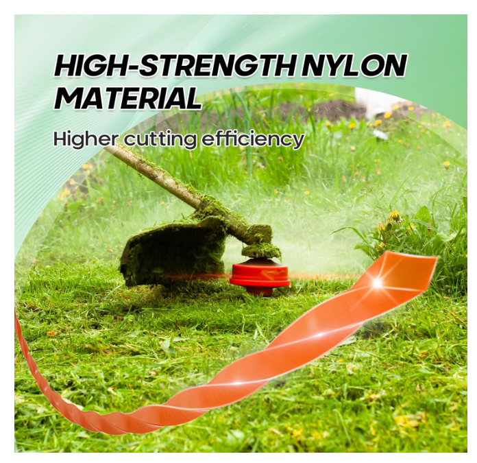 String Trimmer Line Square Orange Heavy Duty Weed Eater String Premium Nylon U gallery