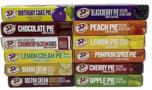 JJ's Bakery Pie Ultimate Variety Bundle of Snack Pies Kosher Parve (Pack of 12) gallery