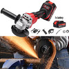 Brushless Cordless Angle Grinder with 21V Battery Charger & Cutting Disc Power gallery