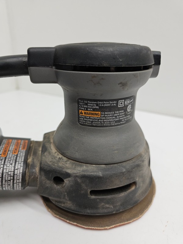 Porter Cable Sander 382 Random Orbit 5 In Corded Black Gray Tool gallery