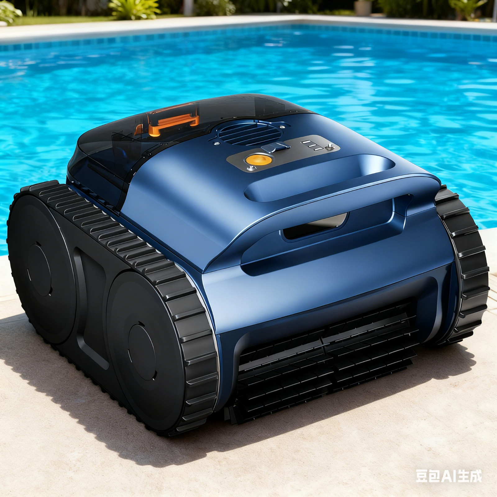 2026Automatic Robotic Pool Vacuum Pool Cleaner Wall Climbing for Inground Pools gallery