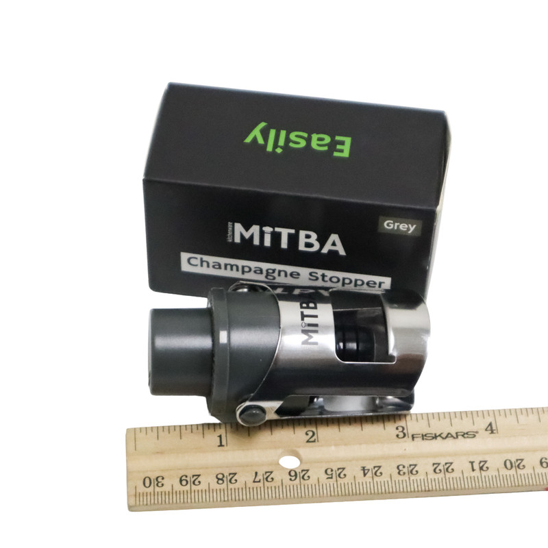 Mitba Kitchenware Champagne Stopper Gray gallery