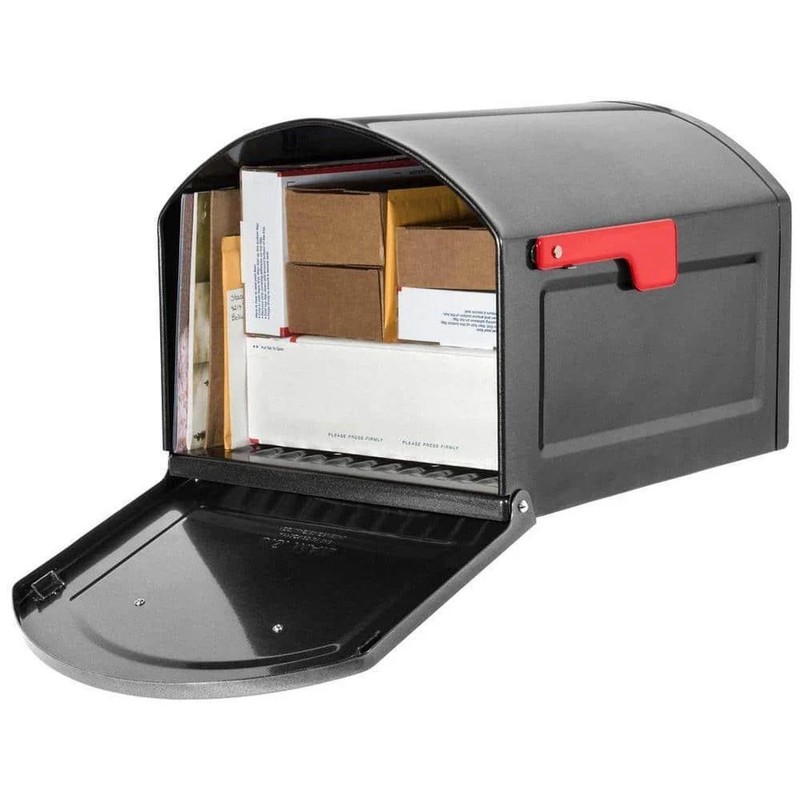 Architectural Mailboxes Post Mount Mailbox Magnetic Latch Extra Large 14 in. W gallery