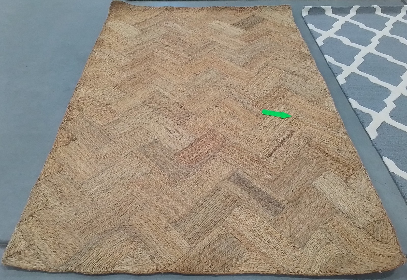 NATURAL 5'-0" x 8'-0" Broken Thread Rug, Reduced Price 1172797940 NFB478A-5 gallery