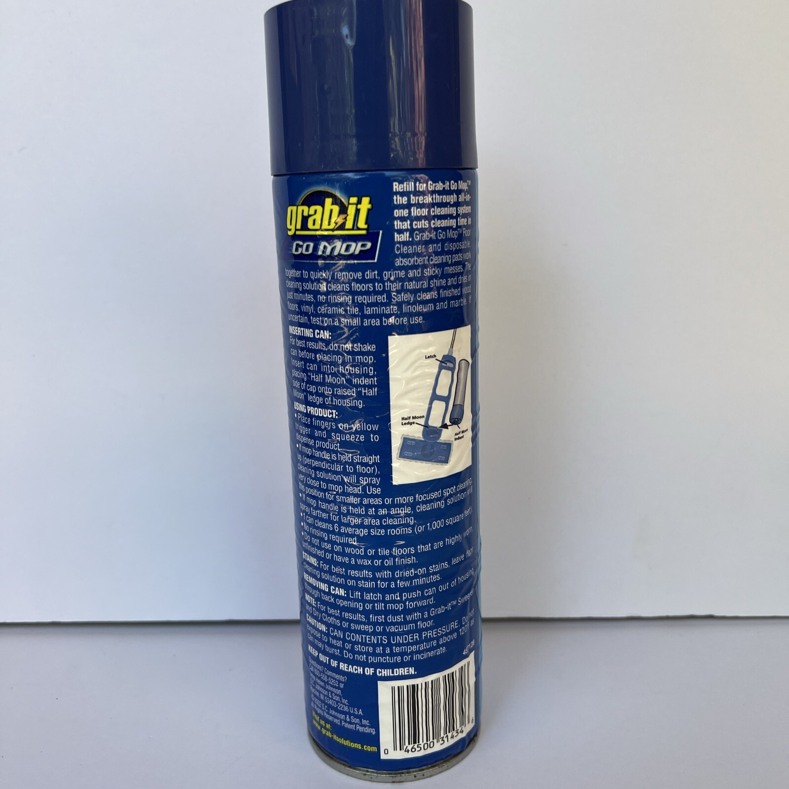 Pledge Grab-it Go Mop System Floor Cleaner - Refill Can - Discontinued - NEW gallery
