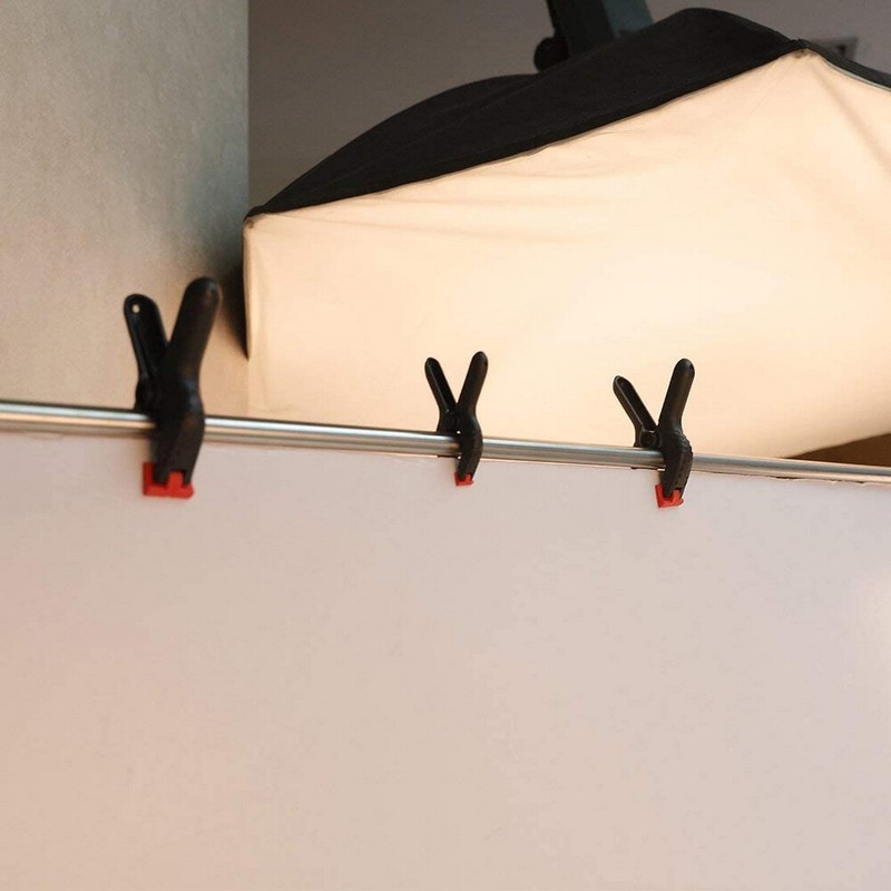 WORKPRO 16-Piece Nylon Spring Clamp Set-4pc 6-1/2", 6pc 4-1/2" , 6pc 3-3/8" gallery