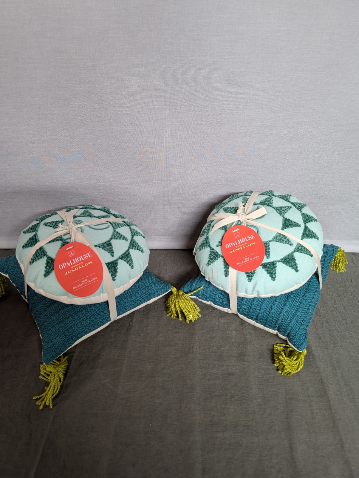 2 Sets Opal House 2-PK Mini Decorative Pillows gallery