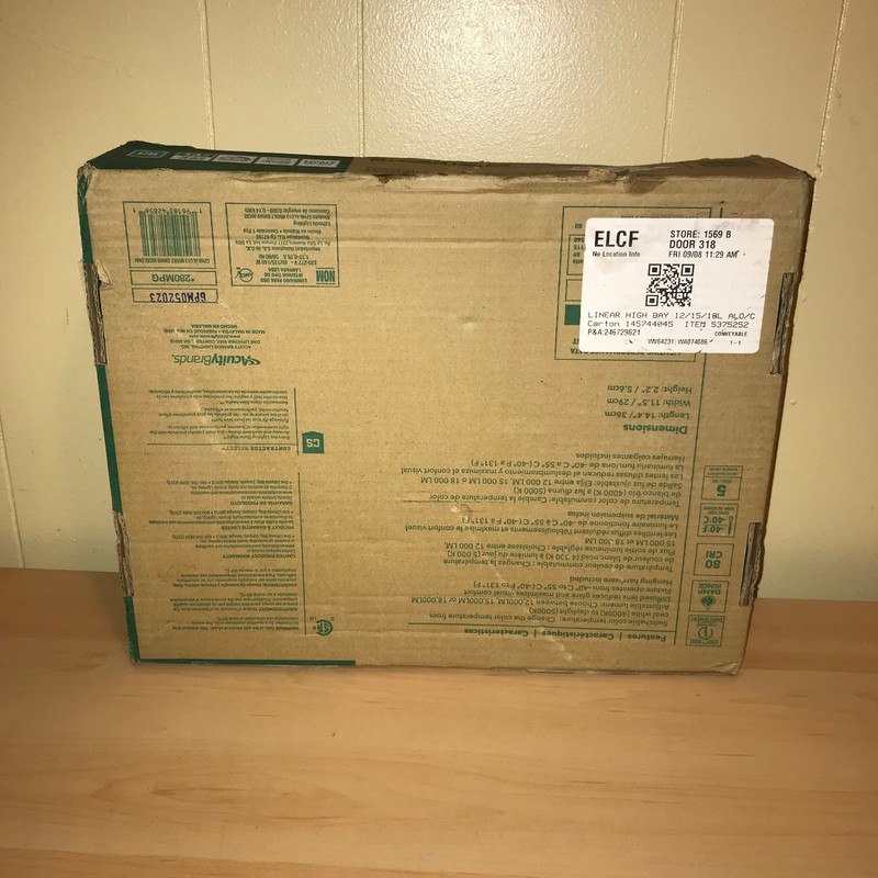 Lithonia Lighting 14" Compact Pro LED High Bay Light 12000/15000/18000-4000/5000 gallery