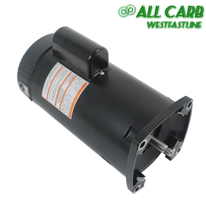 2 HP B2843 Square Single Speed Pool Pump Motor and Seal Kit 3450RPM 230V gallery