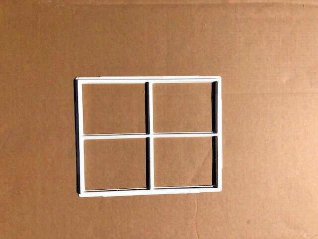 Garage Door Window Insert, Wayne Dalton, Stockton I, White 239584 gallery