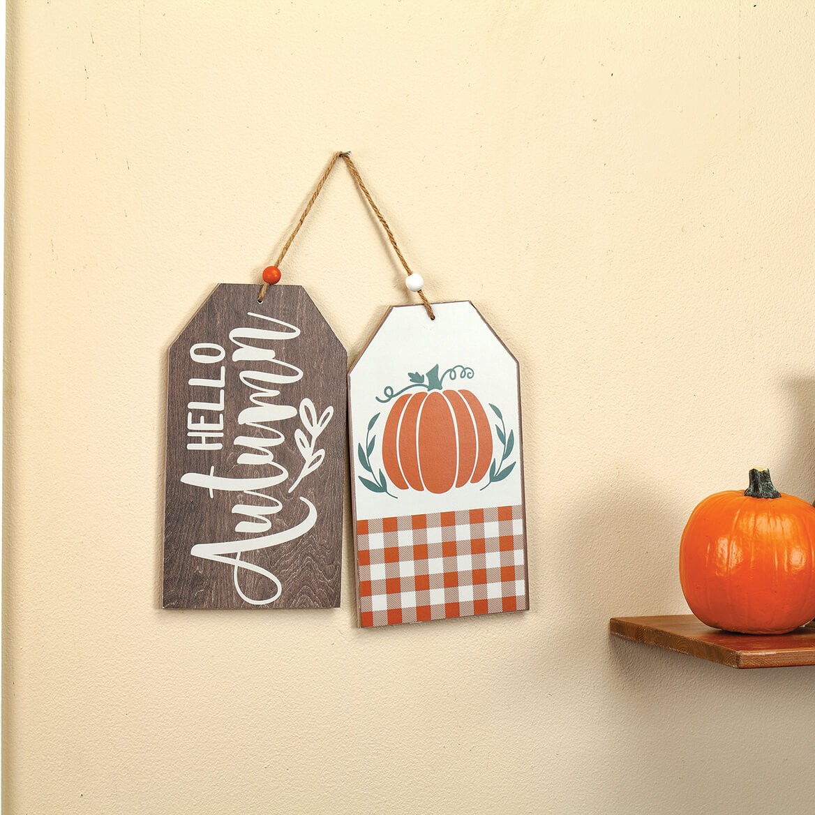 Hello Autumn Double-Sided Wall Tags by Holiday Peak gallery