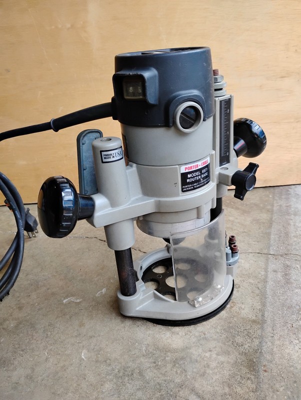 Porter Cable 6902 Type 2 Professional Heavy Duty Router W/ 6931 Plunge Base USA gallery