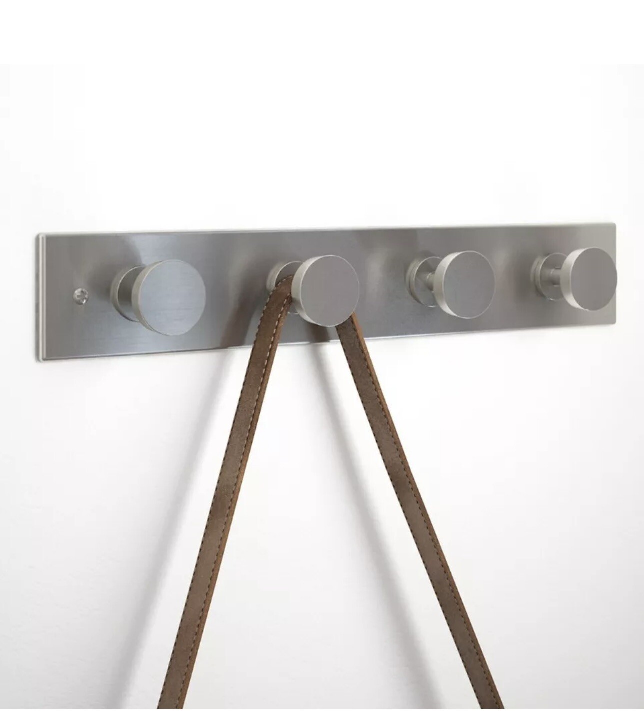 Hook Rail Target brand Project 62 satin nickel finish 18 inches Coat Hat Jacket gallery