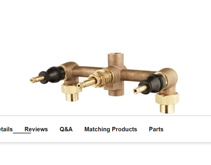 Pfister 001-31XA #50 Rough In Valve for 01 Series Triple Handle Tub and Shower T gallery