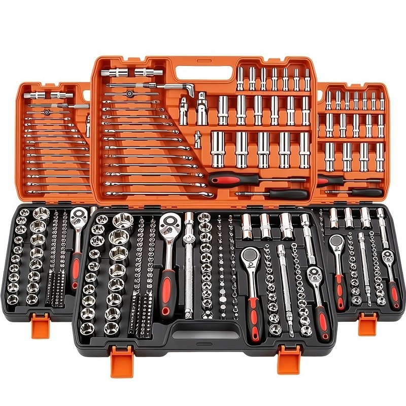 High-End Professional 216pcs Tool Set, (1/ 4Inch, 3/ 8Inch, 1/ 2Inch Drive Depth gallery