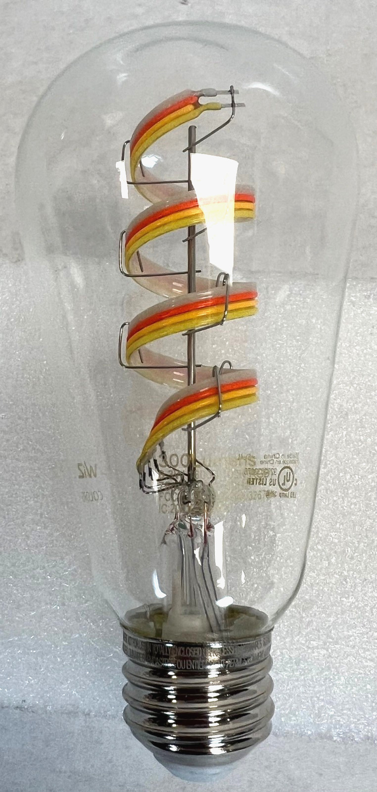 Wiz 25W Equivalent ST19 Medium Color Filament Smart LED Light Bulb 604710 Wiz gallery