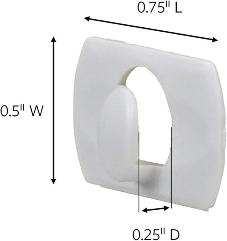 Command Decorating Clips, 40 Clips and 48 Strips, Damage-Free Hanging Light Clip gallery