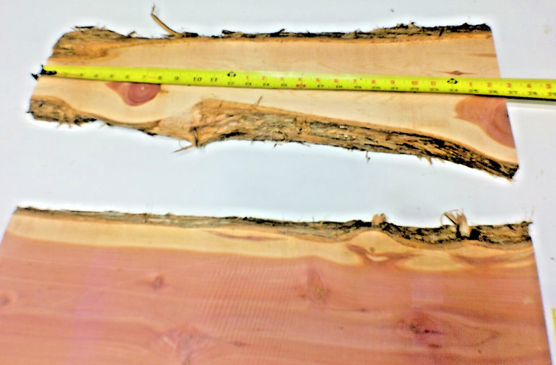 AROMATIC RED CEDAR VALUE BUNDLE Live Edge Slabs Milled Kiln Dry SHIPs FREE! gallery